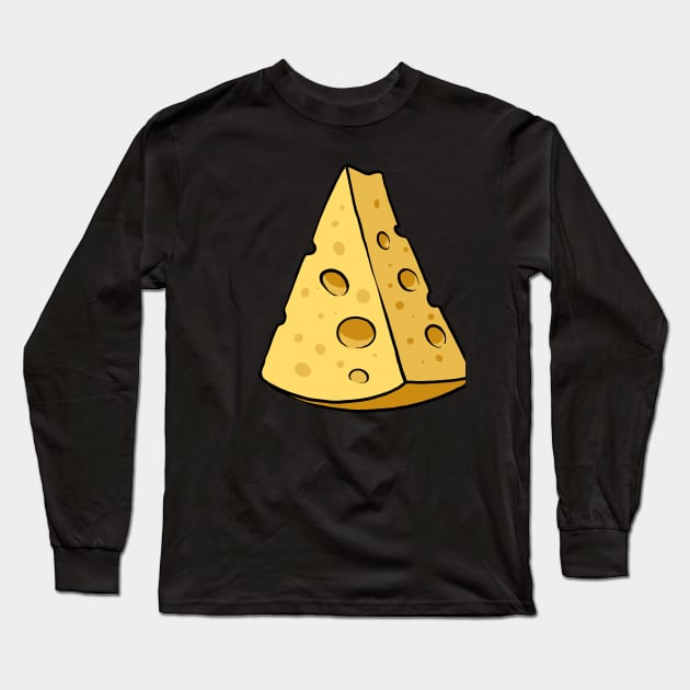 Cheese Long Sleeve T-Shirt by fromherotozero